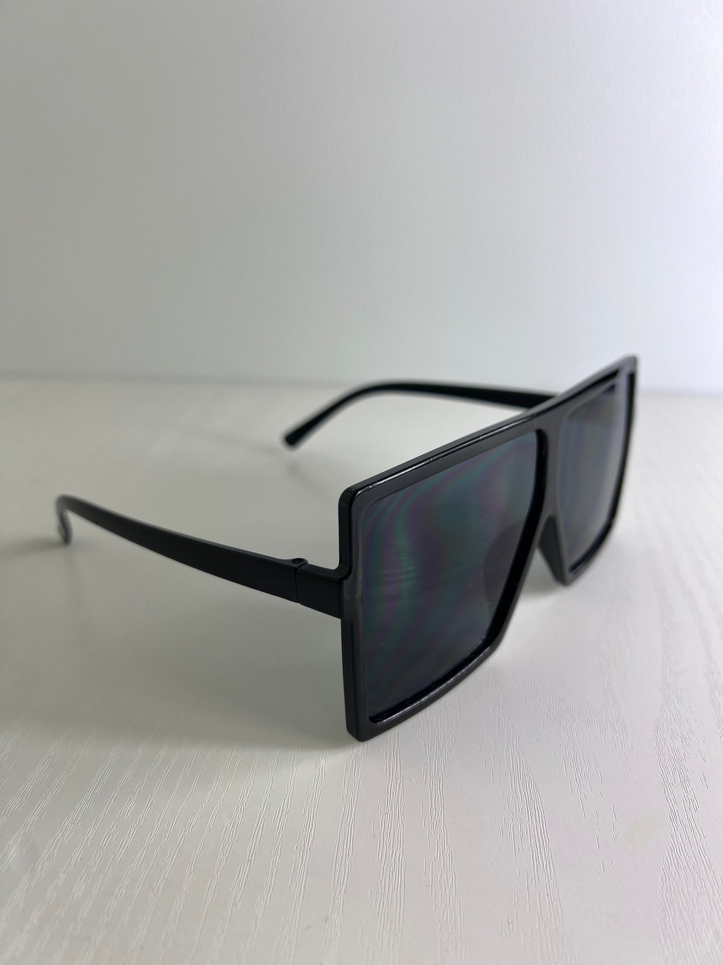 Big black style saulės akiniai